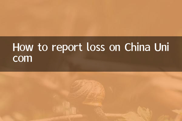 Como relatar perda na China Unicom