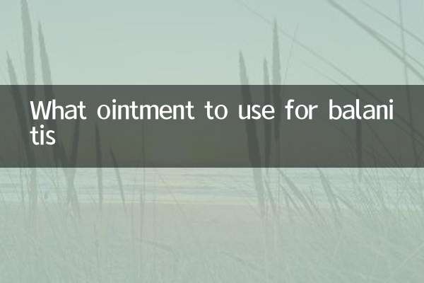 Que pomada usar para balanite