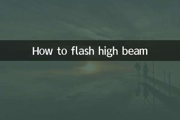 So schalten Sie das Fernlicht ein