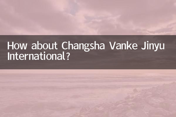 Que tal Changsha Vanke Jinyu Internacional?