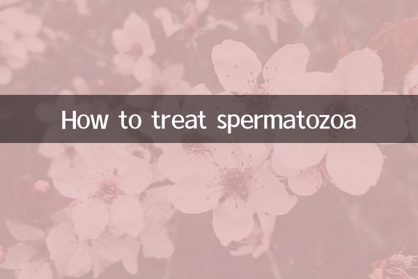 How to treat spermatozoa