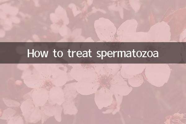 How to treat spermatozoa
