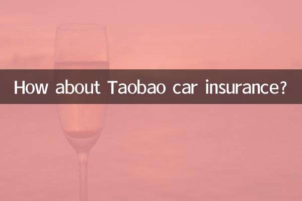 Wie wäre es mit einer Kfz-Versicherung von Taobao?