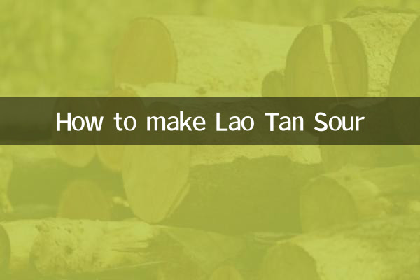 ラオタンサワーの作り方