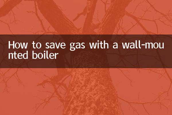 दीवार पर लगे बॉयलर से गैस कैसे बचाएं