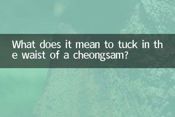 بستن کمر چئونگسام به چه معناست؟