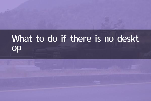 Cosa fare se non è presente il desktop