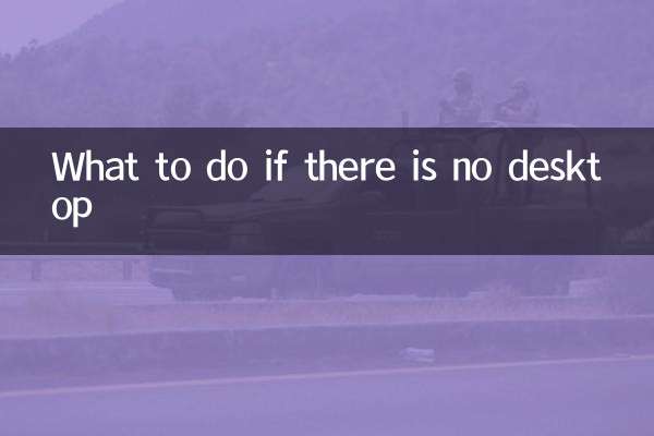 ماذا تفعل إذا لم يكن هناك سطح مكتب
