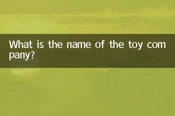 What is the name of the toy company?