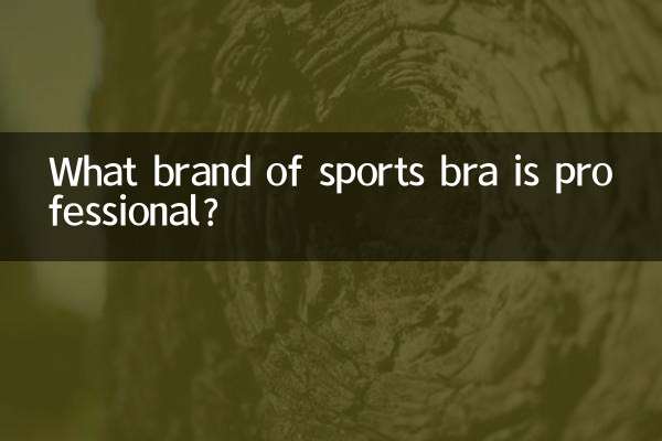 プロ仕様のスポーツブラのブランドは？