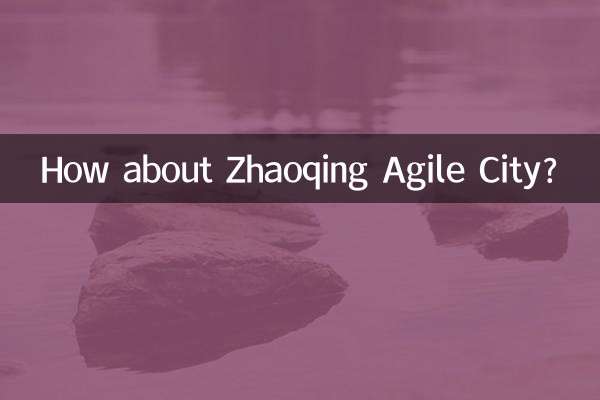 Che ne dici della città agile di Zhaoqing?