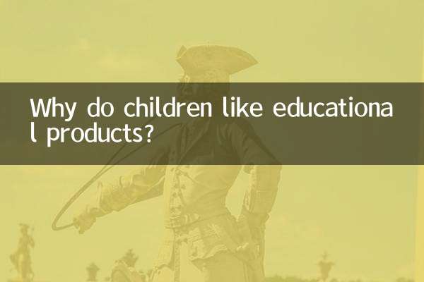 Why do children like educational products?