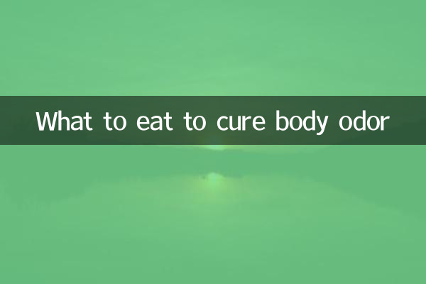 Was man essen sollte, um Körpergeruch zu bekämpfen