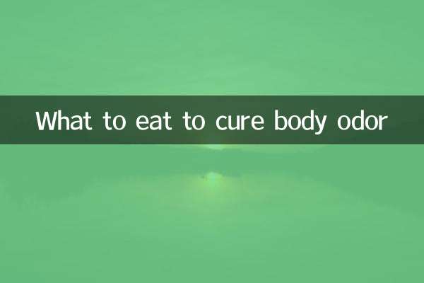 Was man essen sollte, um Körpergeruch zu bekämpfen