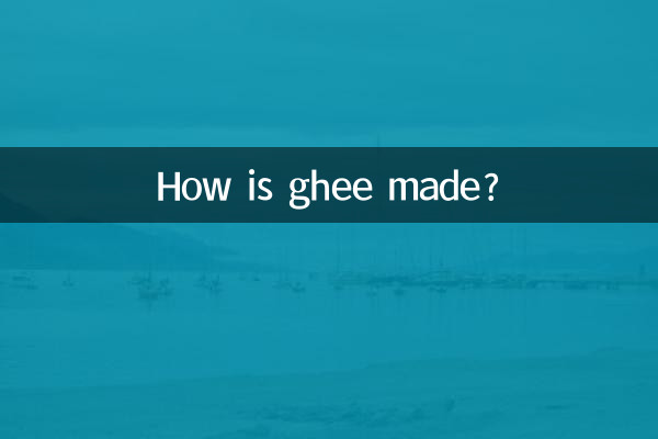 घी कैसे बनता है?