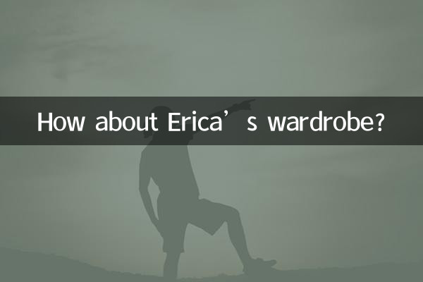 ¿Qué tal el guardarropa de Erica?