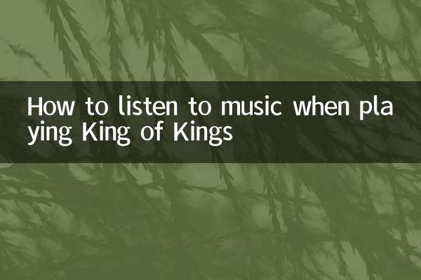Comment écouter de la musique en jouant à King of Kings
