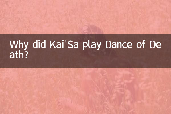 ¿Por qué Kai'Sa tocó Dance of Death?
