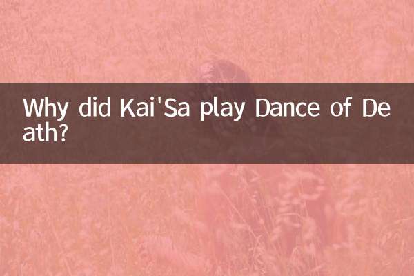 ¿Por qué Kai'Sa tocó Dance of Death?