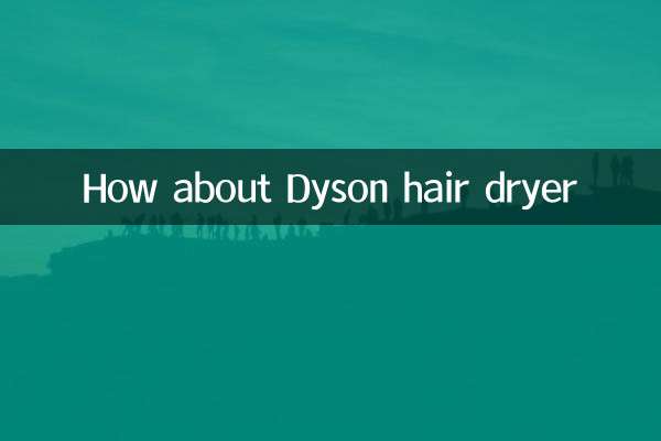 ¿Qué tal el secador de pelo Dyson?