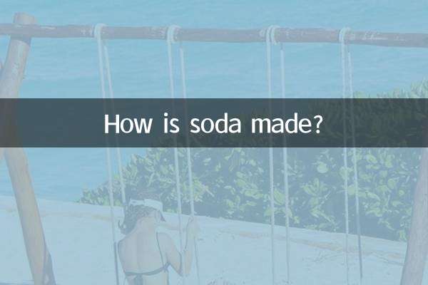 Come viene prodotta la soda?