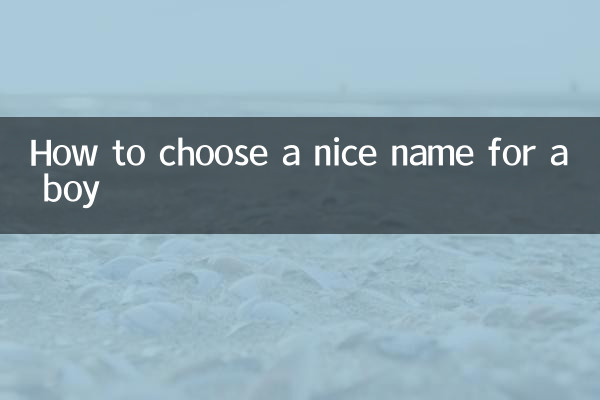 لڑکے کے لئے ایک اچھا نام کیسے منتخب کریں