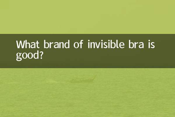 What brand of invisible bra is good?