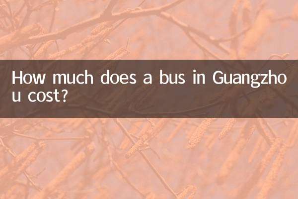 গুয়াংজুতে একটি বাসের দাম কত?