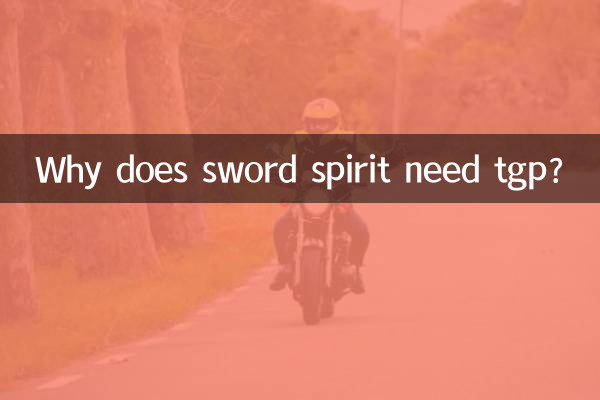 ¿Por qué el espíritu espada necesita tgp?