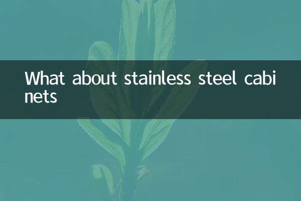 ステンレス製のキャビネットはどうでしょうか