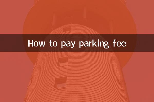 주차요금 지불방법