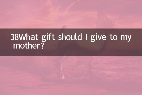 38送什麼禮物給媽媽