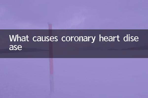 ما الذي يسبب مرض القلب التاجي