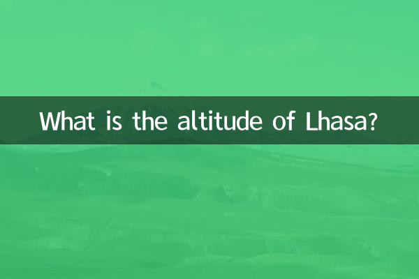 라사의 고도는 얼마입니까?