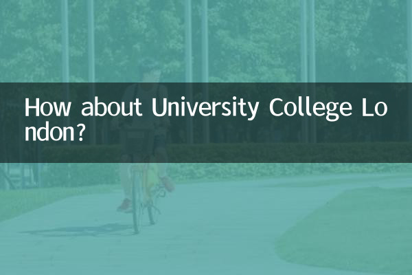 ¿Qué tal el University College de Londres?