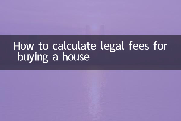 نحوه محاسبه هزینه های قانونی برای خرید خانه