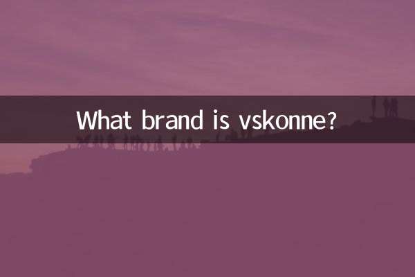 Qual marca é vskonne?