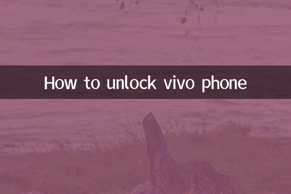 vivo手機怎麼解鎖
