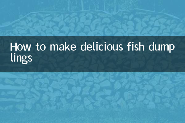 Comment faire de délicieuses boulettes de poisson