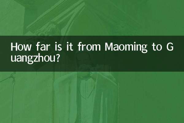 На каком расстоянии Маомин от Гуанчжоу?