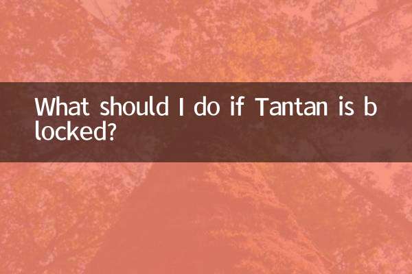 ¿Qué debo hacer si Tantan está bloqueado?