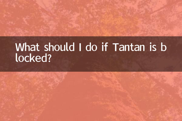 ¿Qué debo hacer si Tantan está bloqueado?