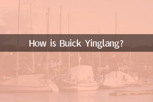 ¿Cómo está Buick Yinglang?