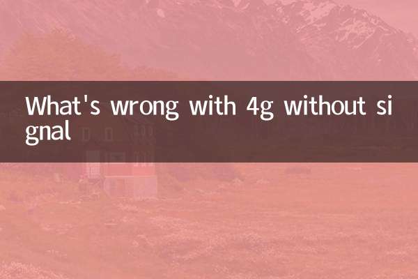 Что не так с 4G без сигнала