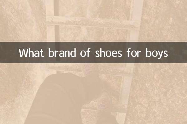 Que marca de sapatos para meninos