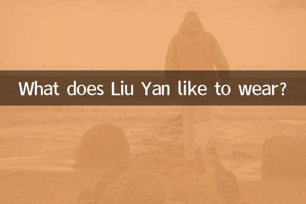 Cosa piace indossare a Liu Yan?