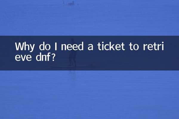 dnf找回为什么要票