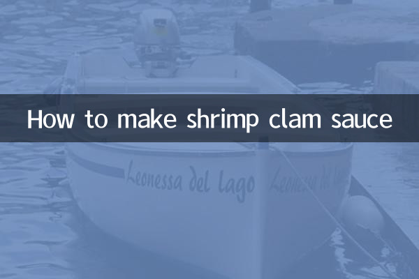 How to make shrimp clam sauce