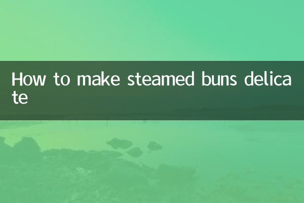 So machen Sie Dampfbrötchen zart