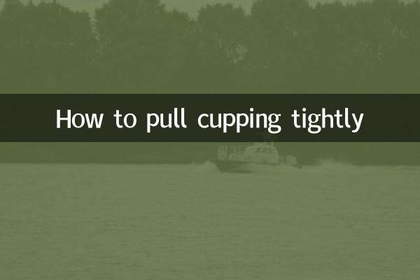 Come stringere saldamente la coppettazione